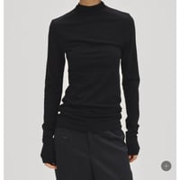 【TODAYFUL】Highneck Smooth Long T-shirts　※納期2月上旬～3月上旬