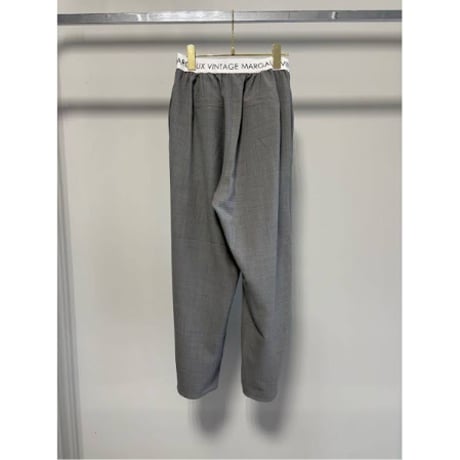 【ＭARGAUX VINTAGE】ウエストロゴストレートパンツ