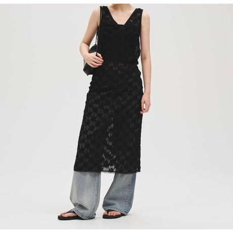 【TODAYFUL】Shrink Lace Dress　※納期4月上旬～5月上旬