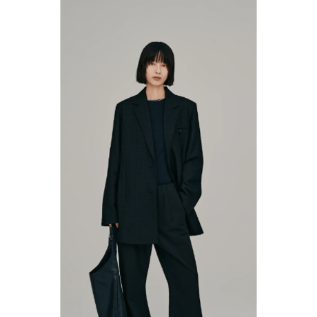 【Hella】tweed tailored jacket　※納期2月下旬～3月下旬