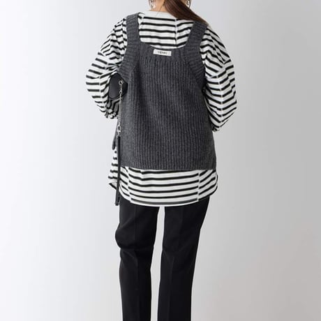 【YENN】CHUNKY KNIT VEST
