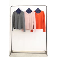 【LE MELANGE】クルーネックカーディガン　8651102