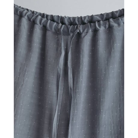【anuke】Dotjacquard Rough Pants　※納期4月中旬～5月中旬