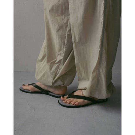 【anuke】Sheer Nylon Pants　※納期3月上旬～4月上旬