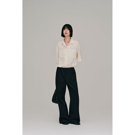 【Hella】stretch flare pants　※納期3月下旬～4月下旬