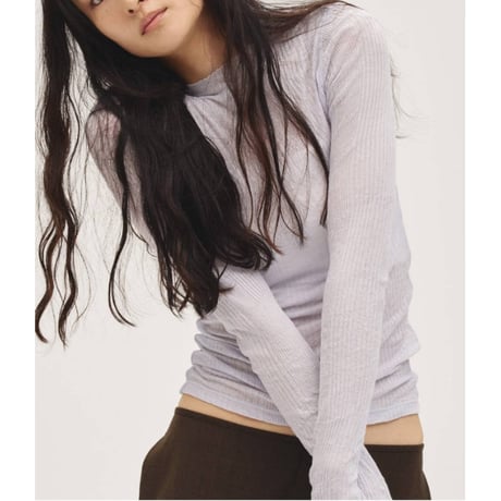 【TODAYFUL】Washer Rib Long T-shirts　※納期3月上旬～4月上旬