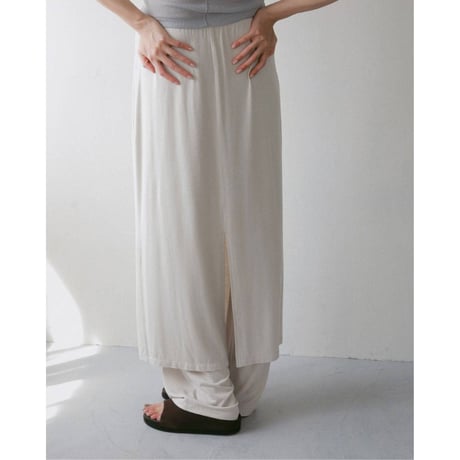 【anuke】Layered Rough Pants　※納期3月中旬～4月中旬