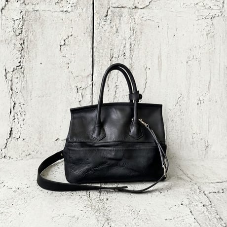 【M.U.L.】OVER FLAP 2WAY TOTE S MUL209-590B ※納期27.3月～8月