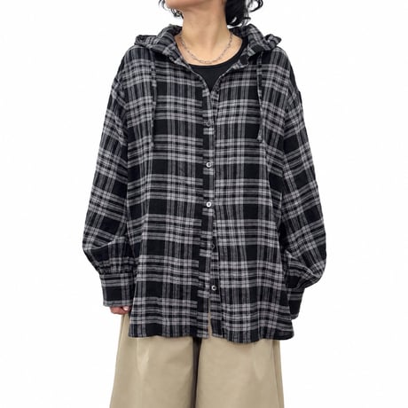 【siro de labonte】foody shirt　check