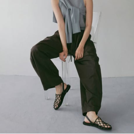 【anuke】Braid Flat Shoes　※納期4月下旬～5月下旬