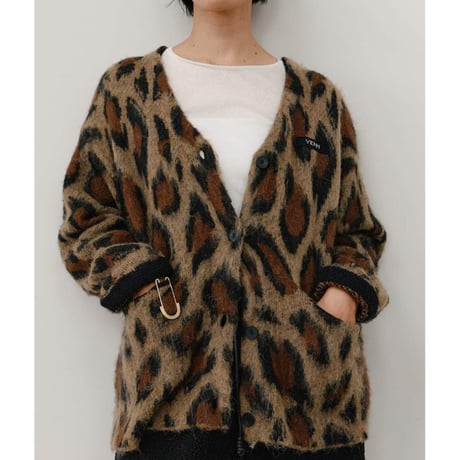 【YENN】LEOPARD V NECK CD