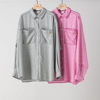 【YENN】FADED OVERSIZE SHIRT ※納期1月中旬～2月中旬