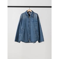 【YENN】DENIM ZIP UP JACKET　※納期1月中旬～2月中旬