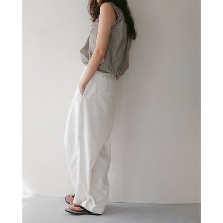 【anuke】Linen Rough Pants　※納期5月上旬〜6月上旬