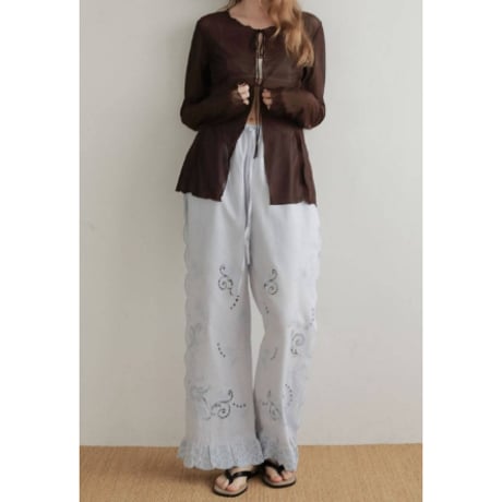 【anuke】Bicolor Tongs Sandals　※納期4月下旬～5月下旬