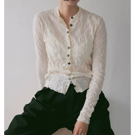 【anuke】Washer Knit Cardigan