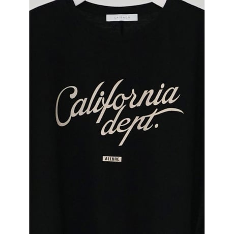 【CHIGNON】ｱﾒﾘｶﾝﾌﾟﾘﾝﾄﾛﾝTEE