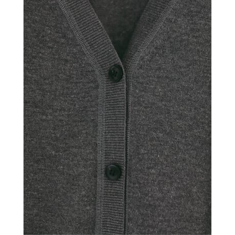 【anuke】Vneck Botton Vest　※納期4月中旬～5月中旬