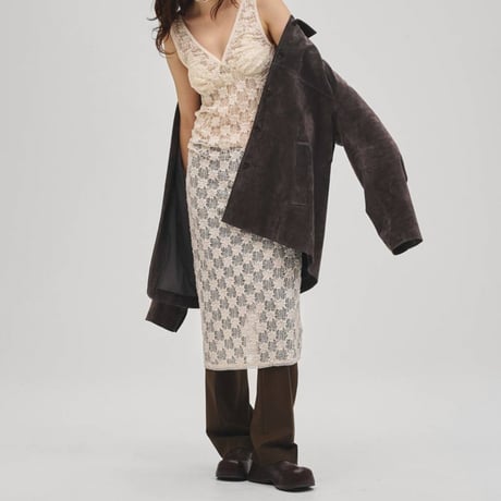 【TODAYFUL】Shrink Lace Dress　※納期4月上旬～5月上旬