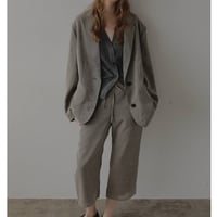 【anuke】Vneck Botton Vest　※納期4月中旬～5月中旬