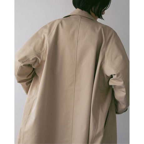 【anuke】Soutiencollar Twill Coat