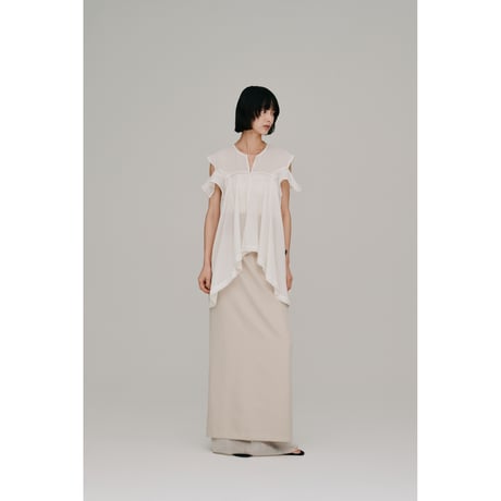 【Hella】layered tight skirt　※納期3月下旬～4月下旬