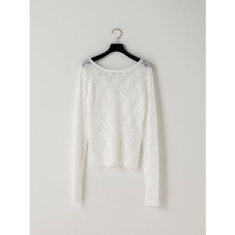 【Mewl】LACE LONG SLEEVE TOP