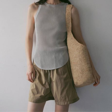【anuke】Nylon Half Pants　※納期5月上旬～6月上旬
