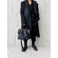 【M.U.L.】OVER FLAP 2WAY TOTE S MUL209-590B ※納期27.3月～8月