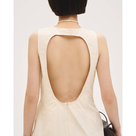 【TODAYFUL】Backopen Nylon Dress　※納期5月上旬～6月上旬