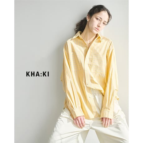 【KHA:KI】2WAY WIDE SHIRTS