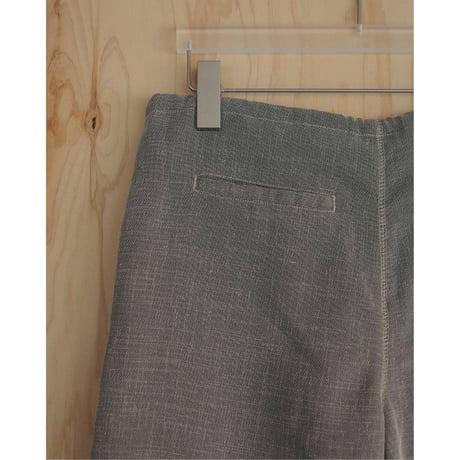 【anuke】Tweed Mesh Capripants　※納期3月下旬～4月下旬