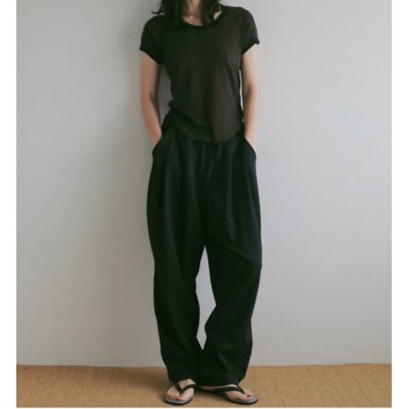 【anuke】Linen Rough Pants　※納期5月上旬〜6月上旬