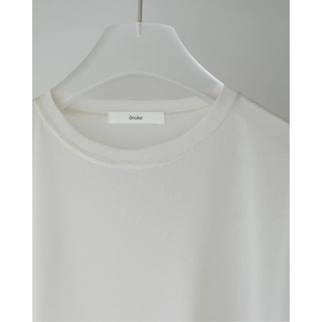 【anuke】Sheer Tulle T-shirts　※納期4月下旬～5月下旬