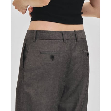 【TODAYFUL】Linen Lowrise Trousers　※納期5月上旬～6月上旬