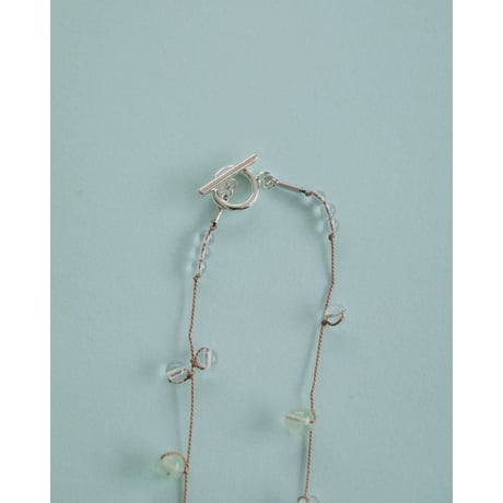 【anuke】Stone Silkcord Necklace　※納期3月上旬～4月上旬