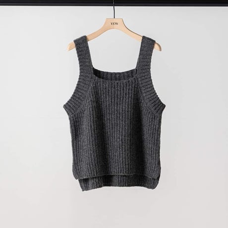 【YENN】CHUNKY KNIT VEST