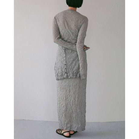 【anuke】Washer Knit Cardigan