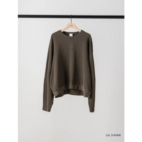 【YENN】GARMENTDYE COCOON PO　※納期1月中旬～2月中旬