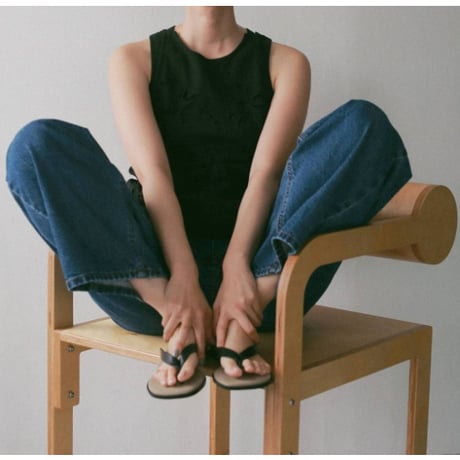 【anuke】Bicolor Tongs Sandals　※納期4月下旬～5月下旬