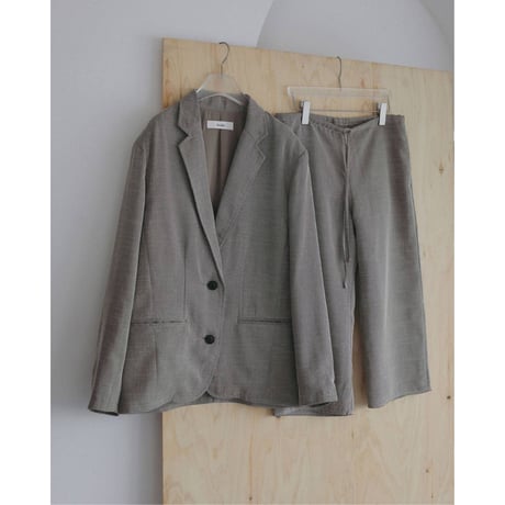 【anuke】Tweed Mesh Jacket　※納期3月上旬～4月上旬