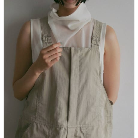 【anuke】Sleeveless Chiffon Tops　※納期4月中旬〜5月中旬