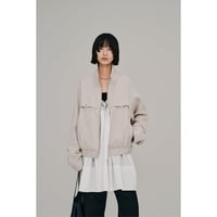 【Hella】stand collar blouson　※納期3月下旬～4月下旬
