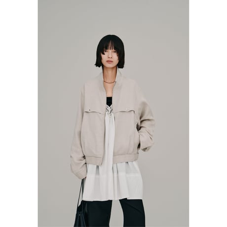 【Hella】stand collar blouson　※納期3月下旬～4月下旬