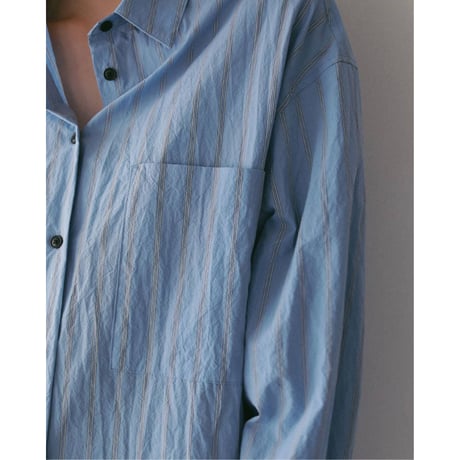 【anuke】Dry Stripe Shirts　※納期3月上旬～４月上旬