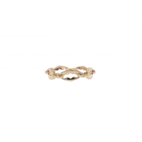 【Sea'ds Mara 】Contour link Ring　27A1-26