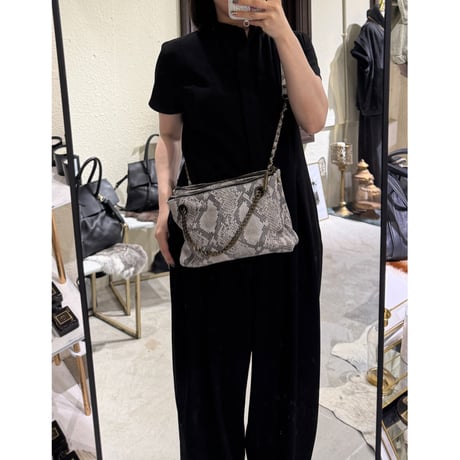 【M.U.L.】LAYER CHAIN SHOULDER BAG S MUL113-588D ※納期27.3月～8月