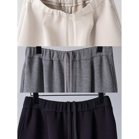【YENN】SPONDISH TUCK PT　※納期1月中旬～2月中旬