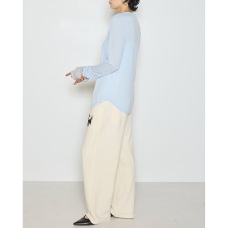 【CHIGNON】ﾛﾝｸﾞｽﾘｰﾌﾞﾚｲﾔｰﾄﾞTEE
