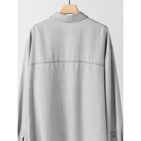 【YENN】FADED OVERSIZE SHIRT ※納期1月中旬～2月中旬